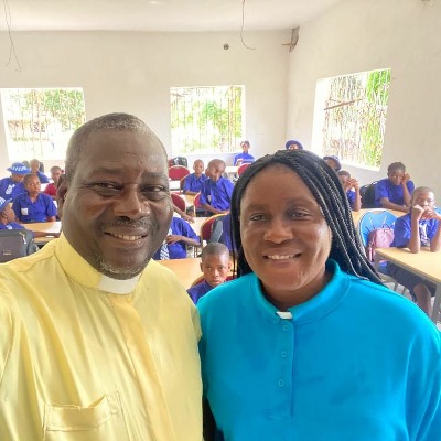 Rev. Michael Fofanah and his wife Alice