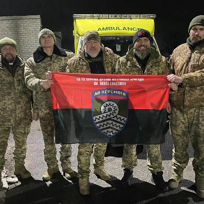Ukraine - ambulance chaplain